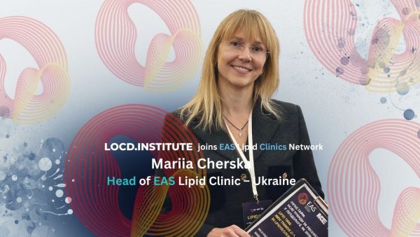Mariia Cherska at LipidTime event — LOCD joins EAS Lipid Clinics Network